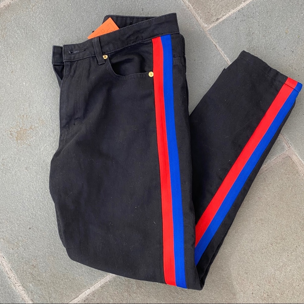 Brand New PE nation size 30 striped jeans